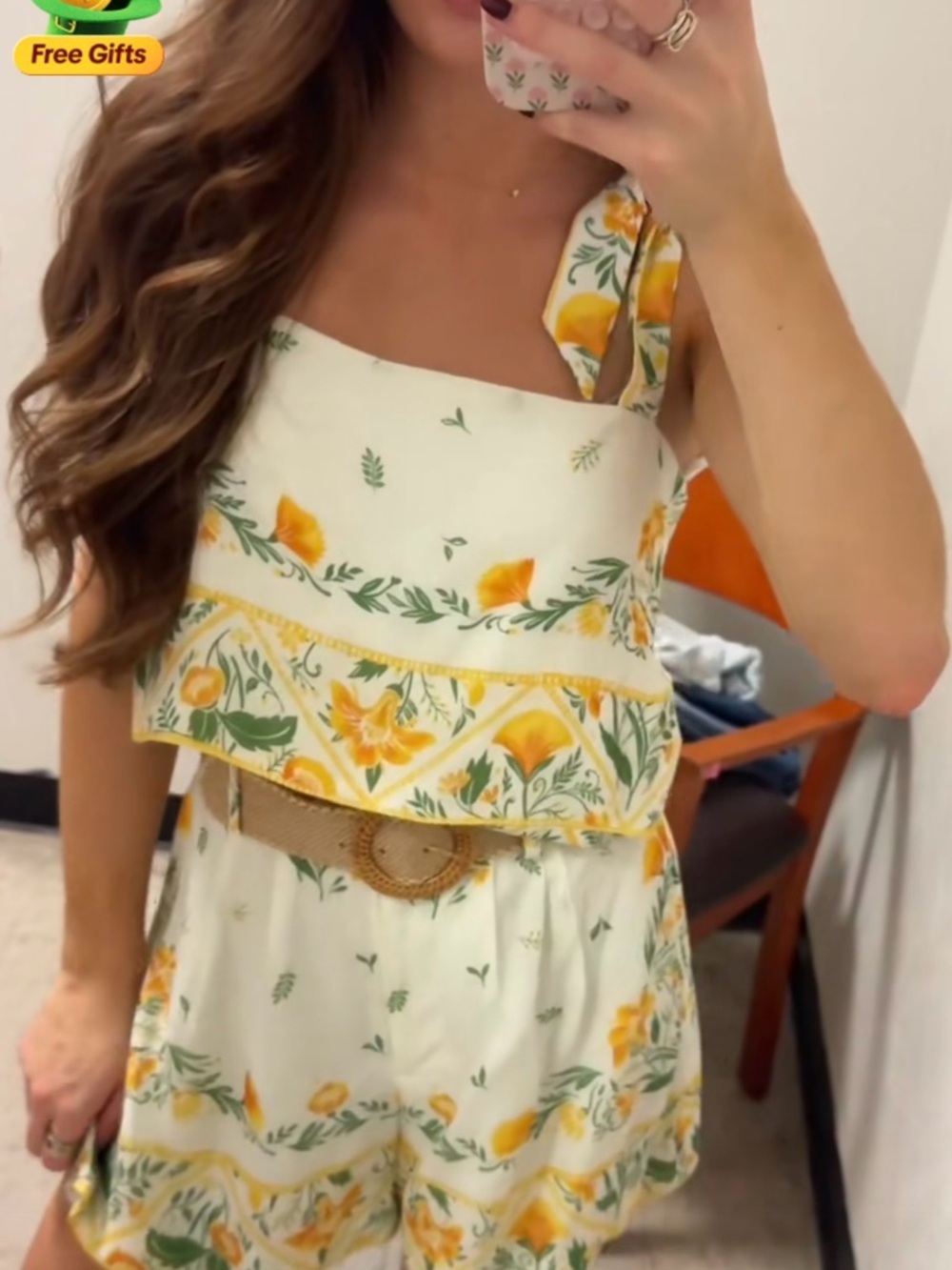 ANTONIO MELANI Style by Simkins Lindsey Printed Linen Blend Set- Size 14